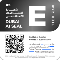 Dubai AI Seal — Verified AI Supplier and Verified AI Business User