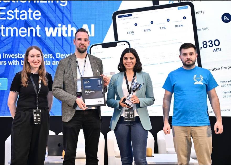 Prop-AI award at the DDX Awards Dubai
